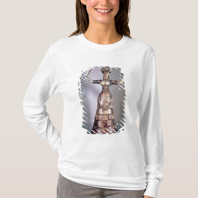 Gudinnan av ormarna t-shirt (Framsida)