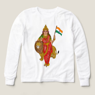 Gudinnan Bharat Mata T-Shirt