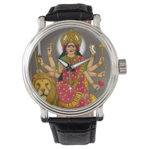 Gudinnan Durga-klocka Armbandsur