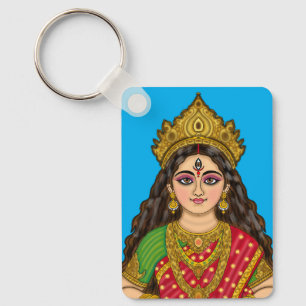 Gudinnan Durga Nyckelring