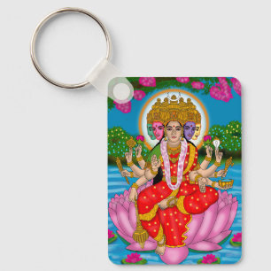 Gudinnan Gayatri Nyckelring