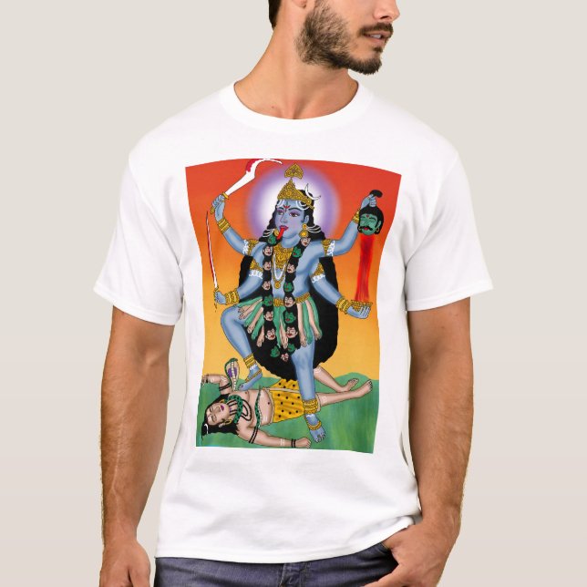 Gudinnan Kali T-Shirt (Framsida)