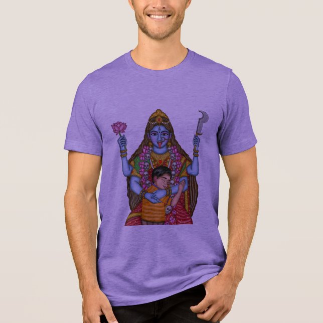 Gudinnan Kali T-Shirt (Framsida)