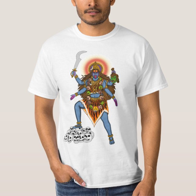 Gudinnan Kali T-Shirt (Framsida)