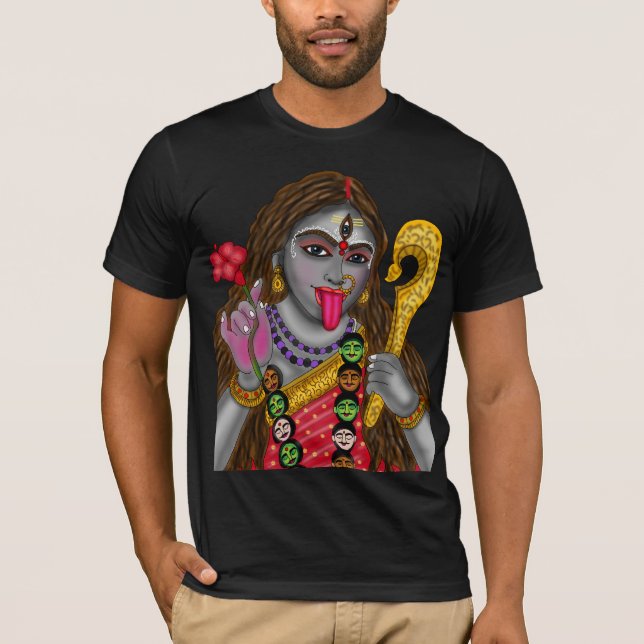Gudinnan Kali T-Shirt (Framsida)