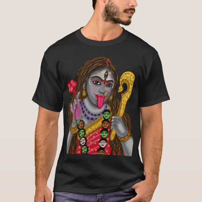 Gudinnan Kali T-Shirt (Framsida)