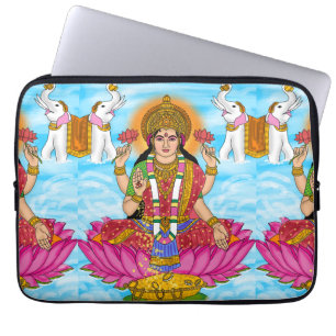 Gudinnan Lakshmi Bärbar Datorfodral
