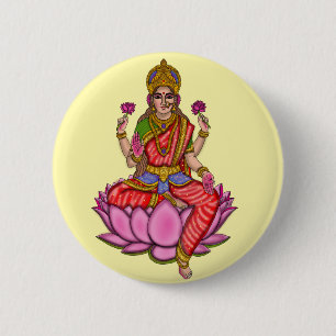 Gudinnan Lakshmi-knapp Knapp