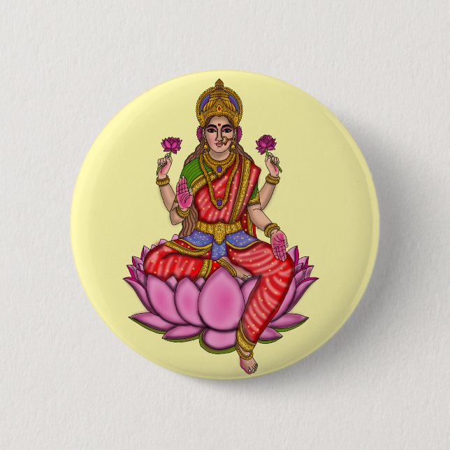 Gudinnan Lakshmi-knapp Knapp (Framsida)