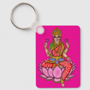 Gudinnan Lakshmi Nyckelring