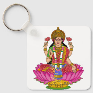 Gudinnan Lakshmi Nyckelring