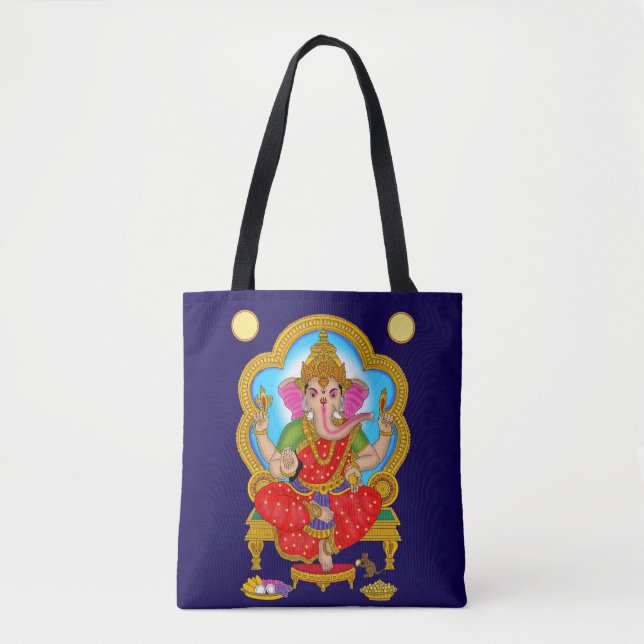 Gudinnan Vinayaki  Tygkasse (Framsida)