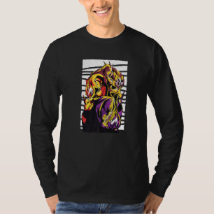 gudinnans hecat av magisk tumult och nekromant t shirt