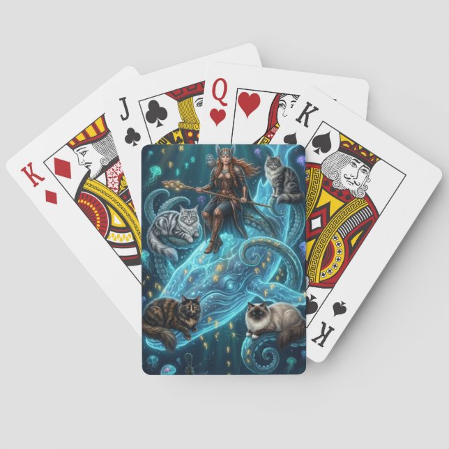 gudinnans kort casinokort (Baksidan)