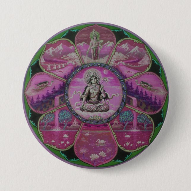 GudinnaTara Mandala Knapp (Framsida)