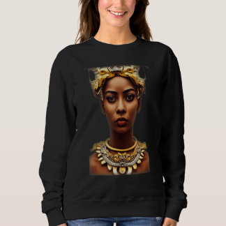 Gudinneflicka Halv Afrikan Halv Koreansk Med Stor T Shirt