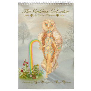 Gudinnekalender 2027 gudomlig feminin kalender