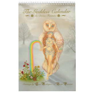 Gudinnekalender 2027 gudomlig feminin kalender