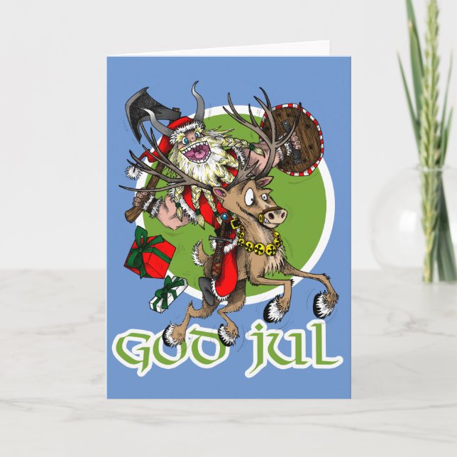 GudJul jul Helgkort (Framsida)