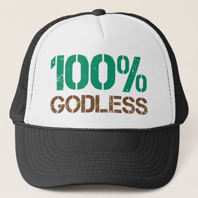 Gudlös 100% truckerkeps (Framsida)