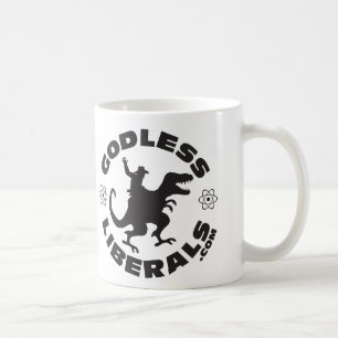 Gudlös frisinnad officiell logotypmugg kaffemugg