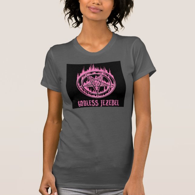 Gudlösa Jezebel Tee (Framsida)