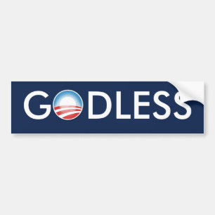 Gudlösa Obama Bildekal