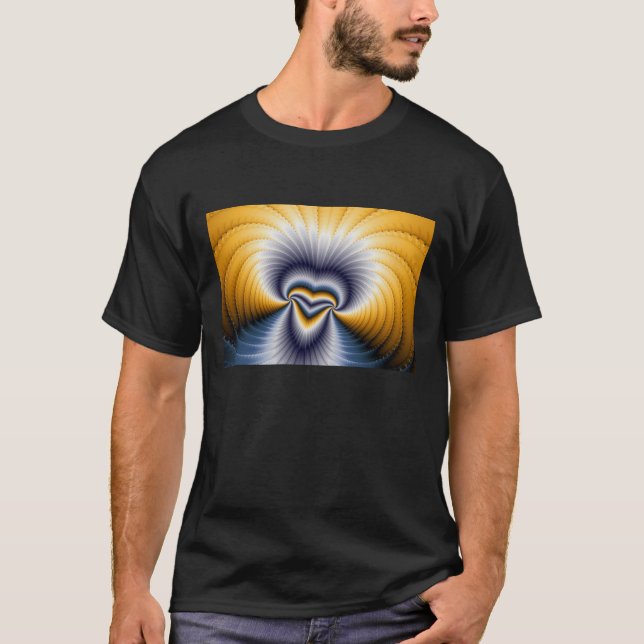 Gudlöst - Fractal Tee (Framsida)
