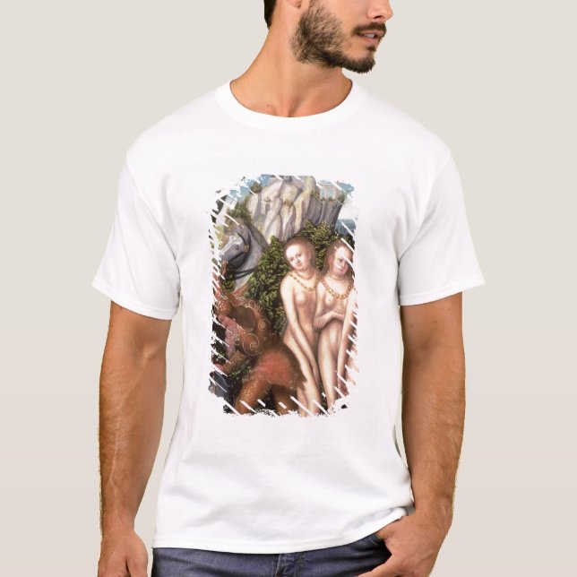 Gudmercuryen som vaknar Paris Tee (Framsida)