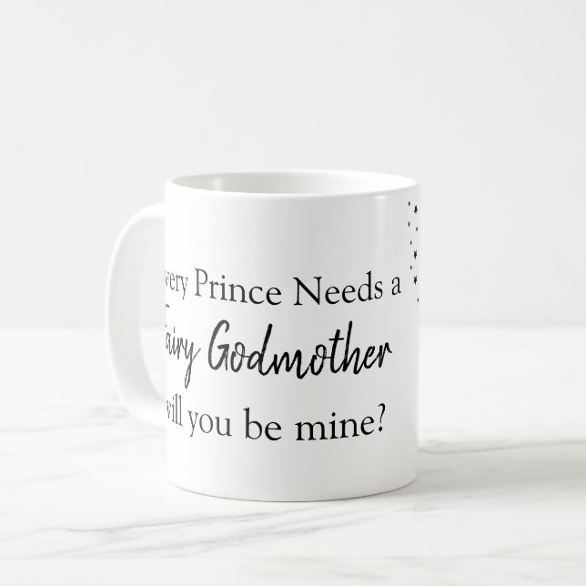 Gudmor varje prince behöver en god fé kaffemugg (Framsida vänster)