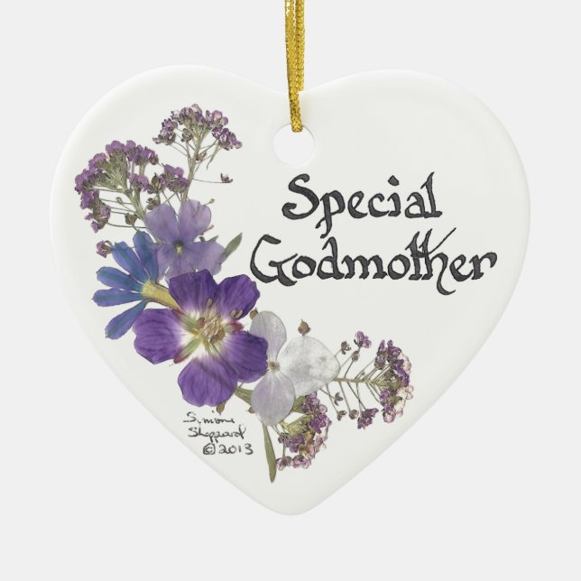 Gudmortribute Julgransprydnad Keramik (Framsidan)