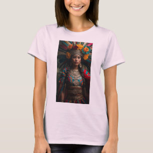 Gudom Xochiquetzal - Mexikanska Aztec Mythology T Shirt