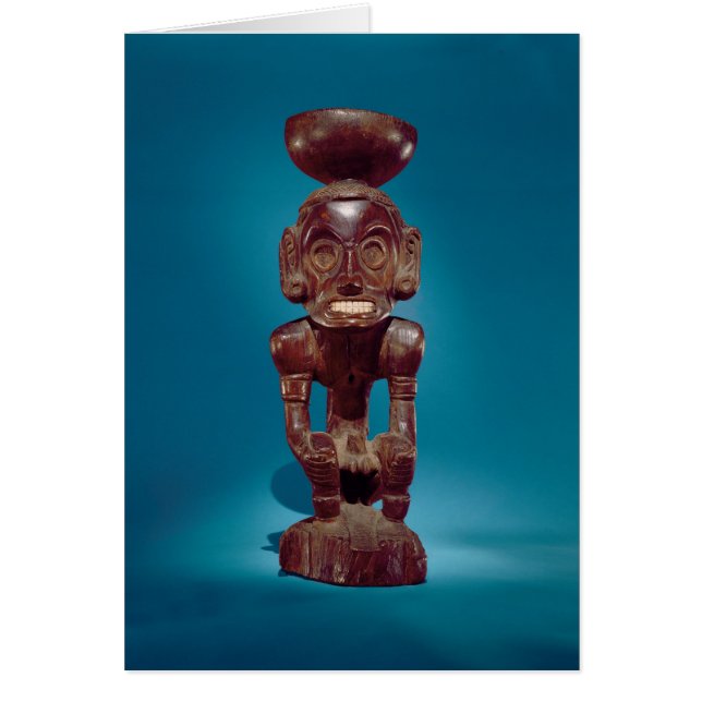 Gudomfigur, Dominikanska republiken Hälsningskort (Framsidan)