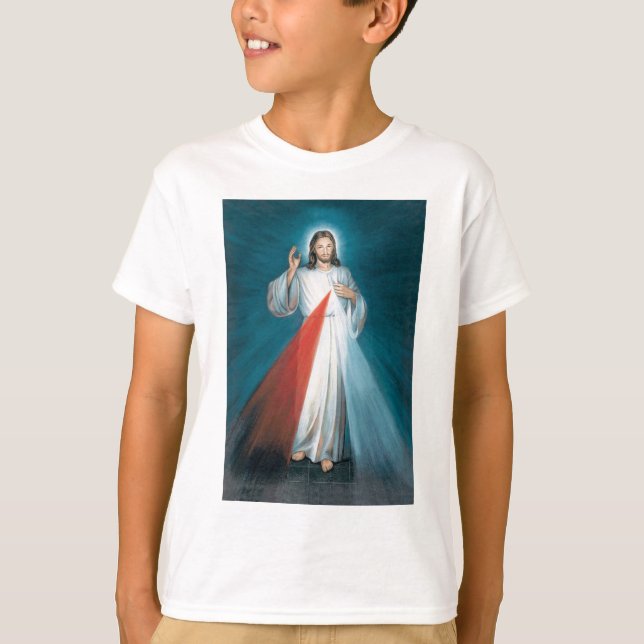 gudomlig barmhärtighet t shirt (Framsida)