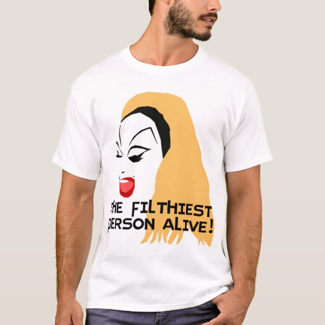 gudomlig, den mest filtenta levande. t shirt (Framsida)