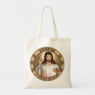Gudomlig förskoning Jesus som jag litar på i dig Tygkasse