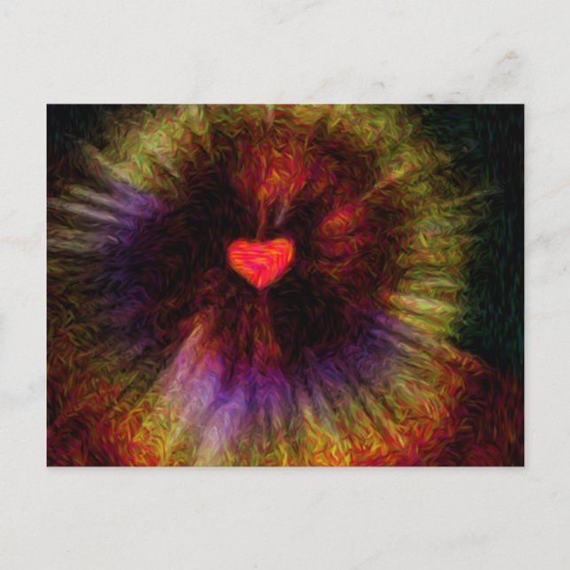 Gudomlig förskoning vykort (Framsida)