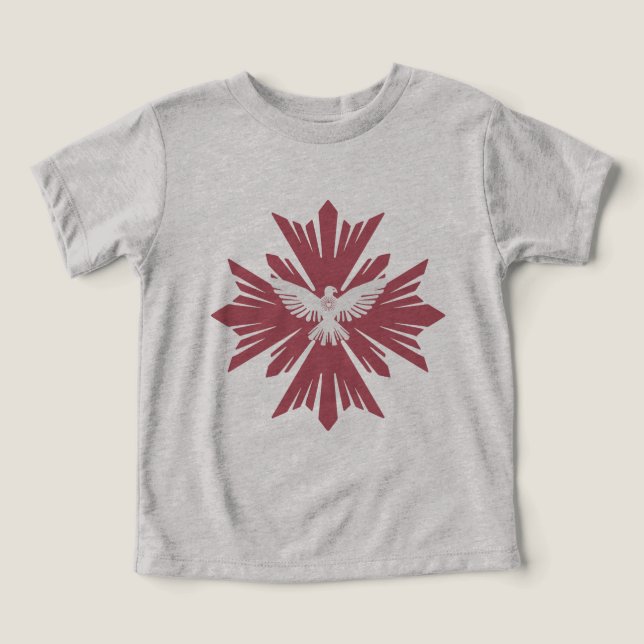 Gudomlig fredsduva t shirt (Design Framsida)