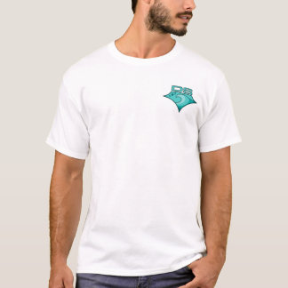 Gudomlig glidbanagröntlogotyp t-shirt