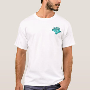 Gudomlig glidbanagröntlogotyp tee