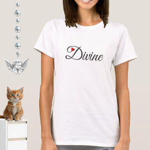 Gudomlig hjärtkalligrafi T-Shirt