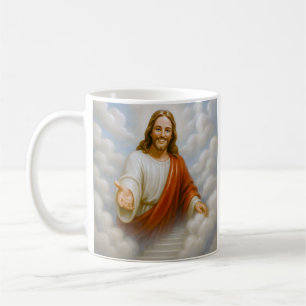 gudomlig inbjudan Jesus Kaffemugg