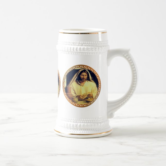 gudomlig matta: Bläda med Jesus Sejdel (Höger)