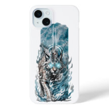 gudomlig närvaro: Andlig Lynx med Glowing Ögon