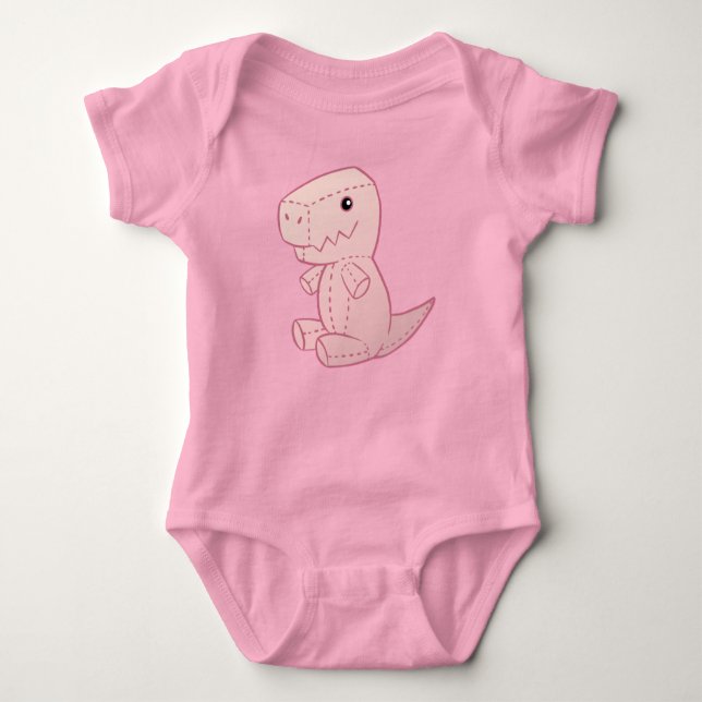 Gudomlig Söt T-Rex T Shirt (Framsida)