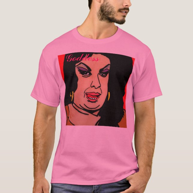 Gudomlig) utslagsplats för gudinna ( tee shirt (Framsida)