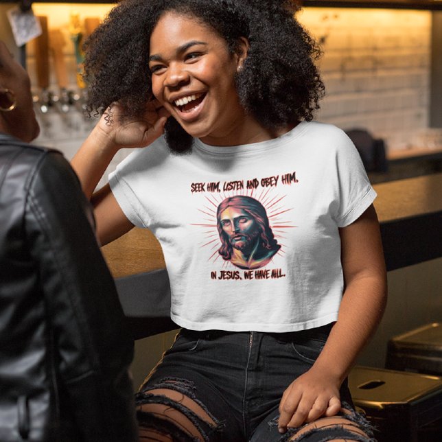 Gudomlig Vägledning: Sök, Lyssna, Lyda T Shirt (Skapare uppladdad)
