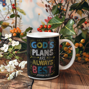 gudomlig visdom: GODS-planerna är alltid bäst Kaffemugg