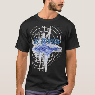 Gudomliga manar ljud vinkar tee shirt