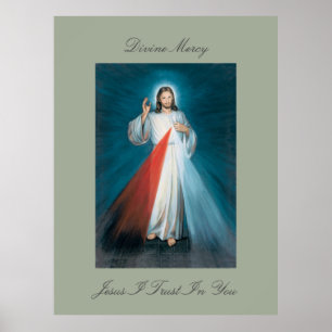 gudomlighet jesus litar på dig poster